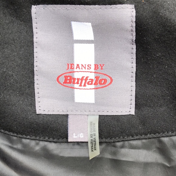 NWT Jeans by Buffalo faux fur jacket M-L - Picture 6 of 9